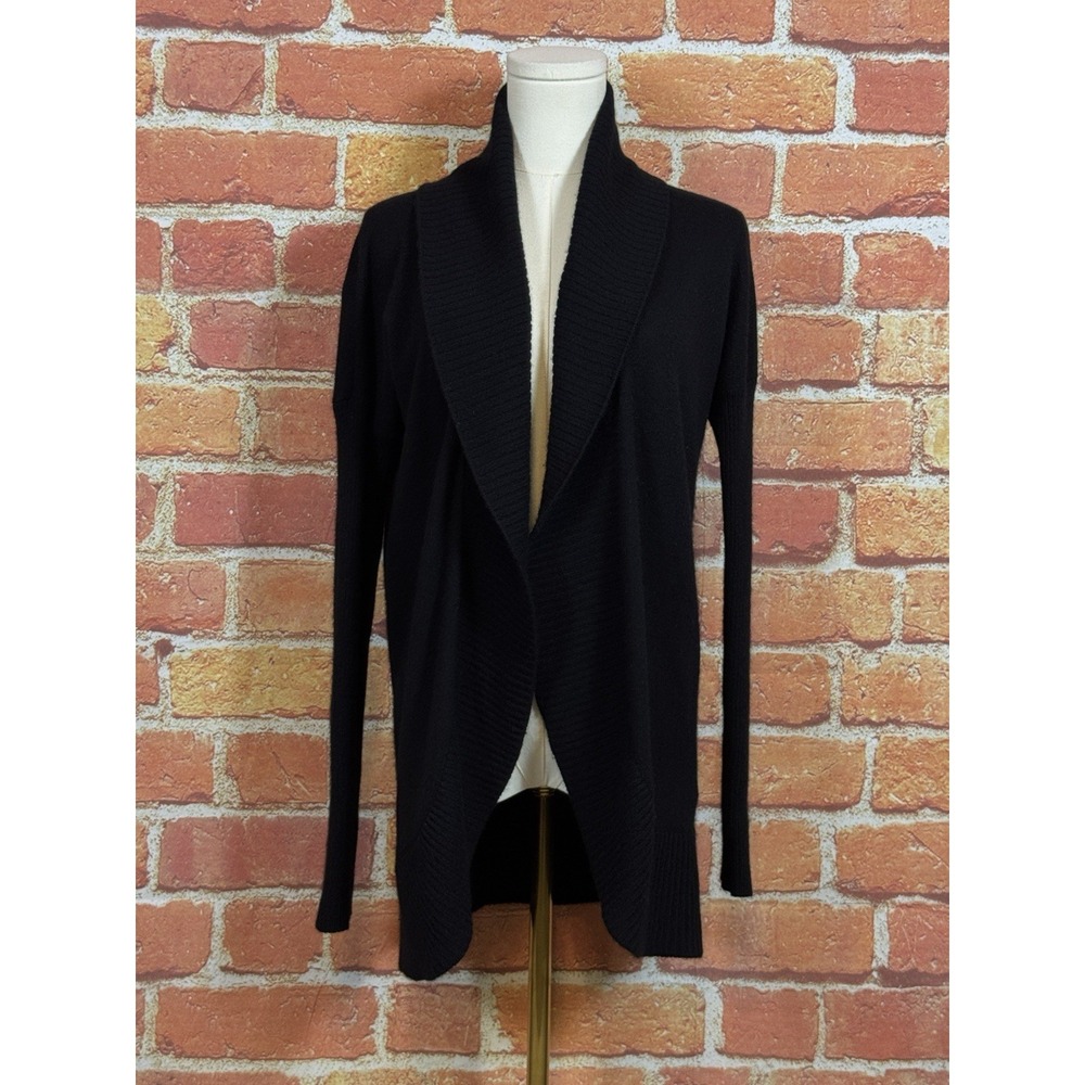Lauren Ralph Lauren Exclusive 100% Cashmere Long Sleeve Open Front Cardigan Sz S